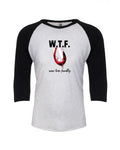 Trenz Shirt Company WTF Wine Time Finally with Wine Glass Funny Adult