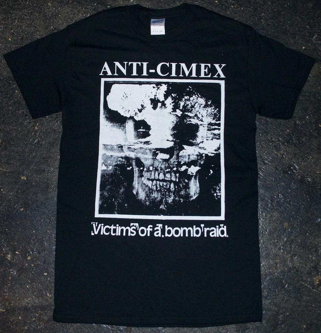 Anti-Cimex - 'Victims of a Bombraid' T-Shirt skitslickers totalitar discharge