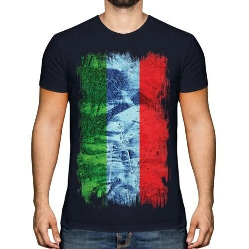 Dagestan Grunge Flag Men's T-Shirt Jersey