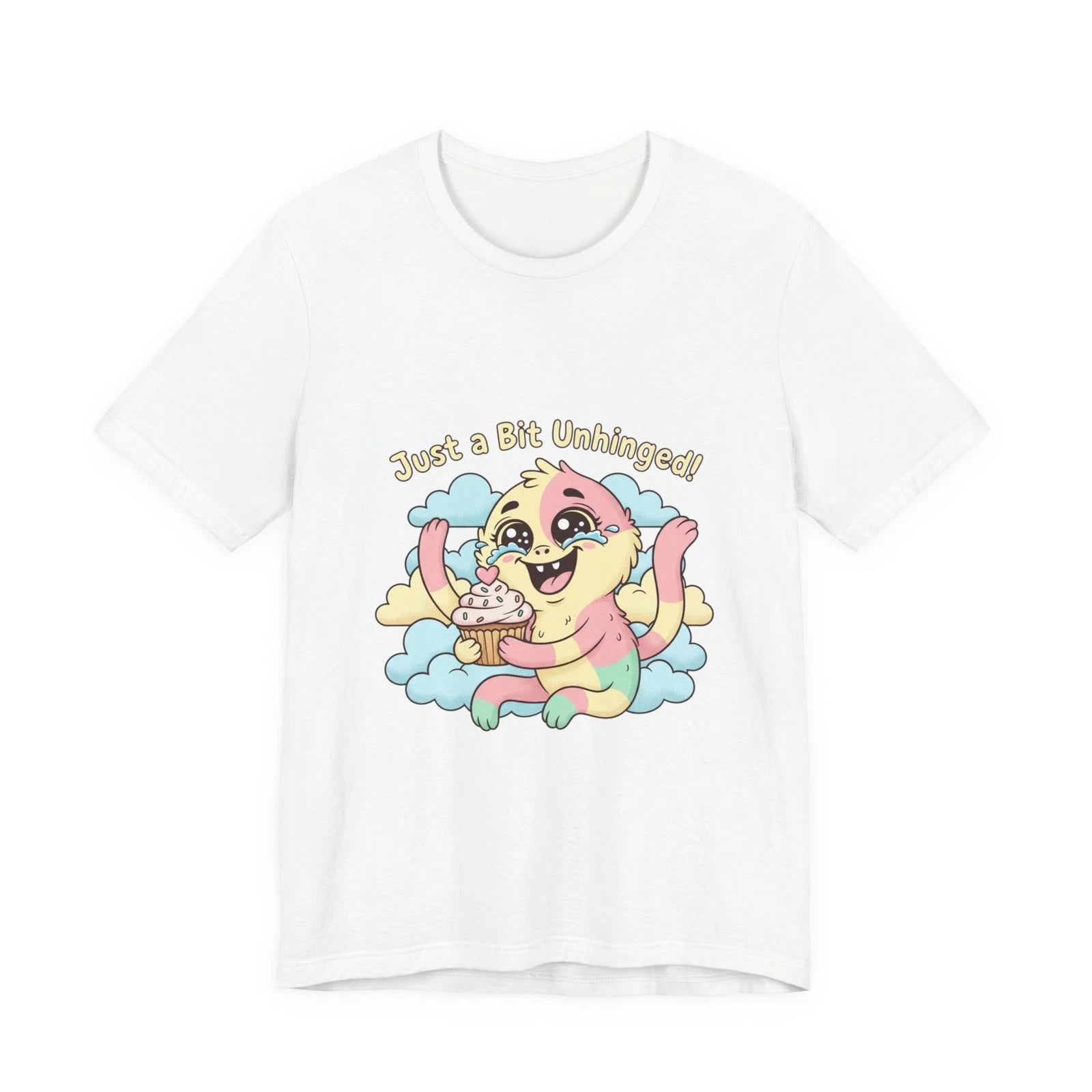 Cute Chaos Tiny Monster Tee | mildly unhinged, pastel kawaii