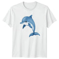 Cute Dolphin Watercolor Animal T-Shirt Marine Life Gift For Him And Her