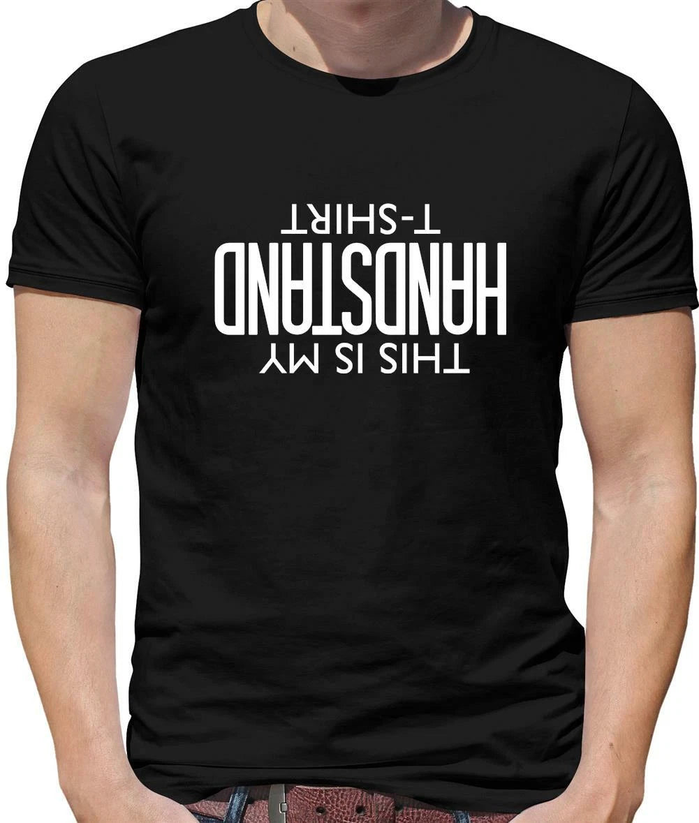 This Is My Handstand T Shirt Mens T-Shirt - Gymnastics - Gymnast - Exercise