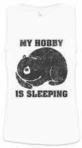 My Hobby Is Sleeping Mens Tank Top Chilling Chiller Lazy Bear Bears