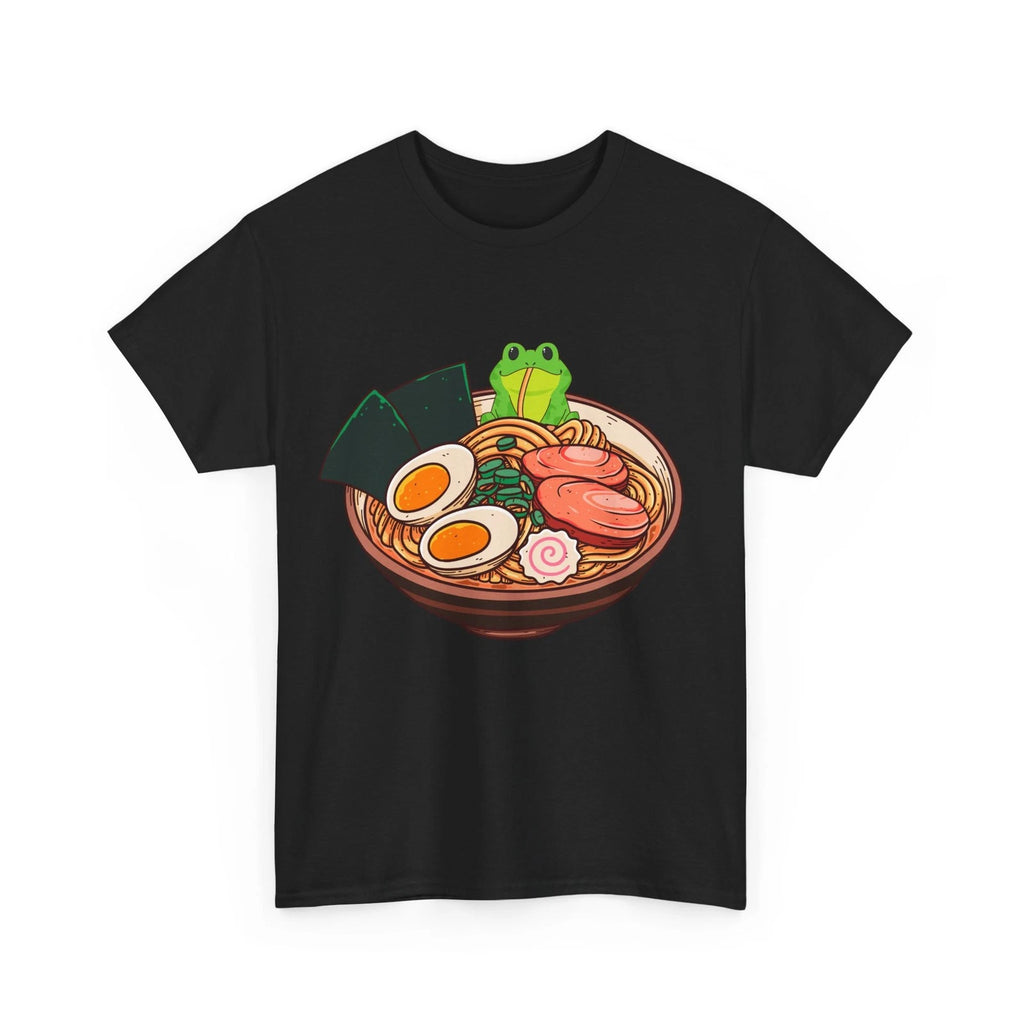 Frog Shirt, Kawaii Frog Eating Ramen Japanese Food Lovers