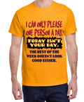 Funny Saying T-shirt Today Isn't Your Day Dad Jokes Mens Gifts Clothing Apparel
