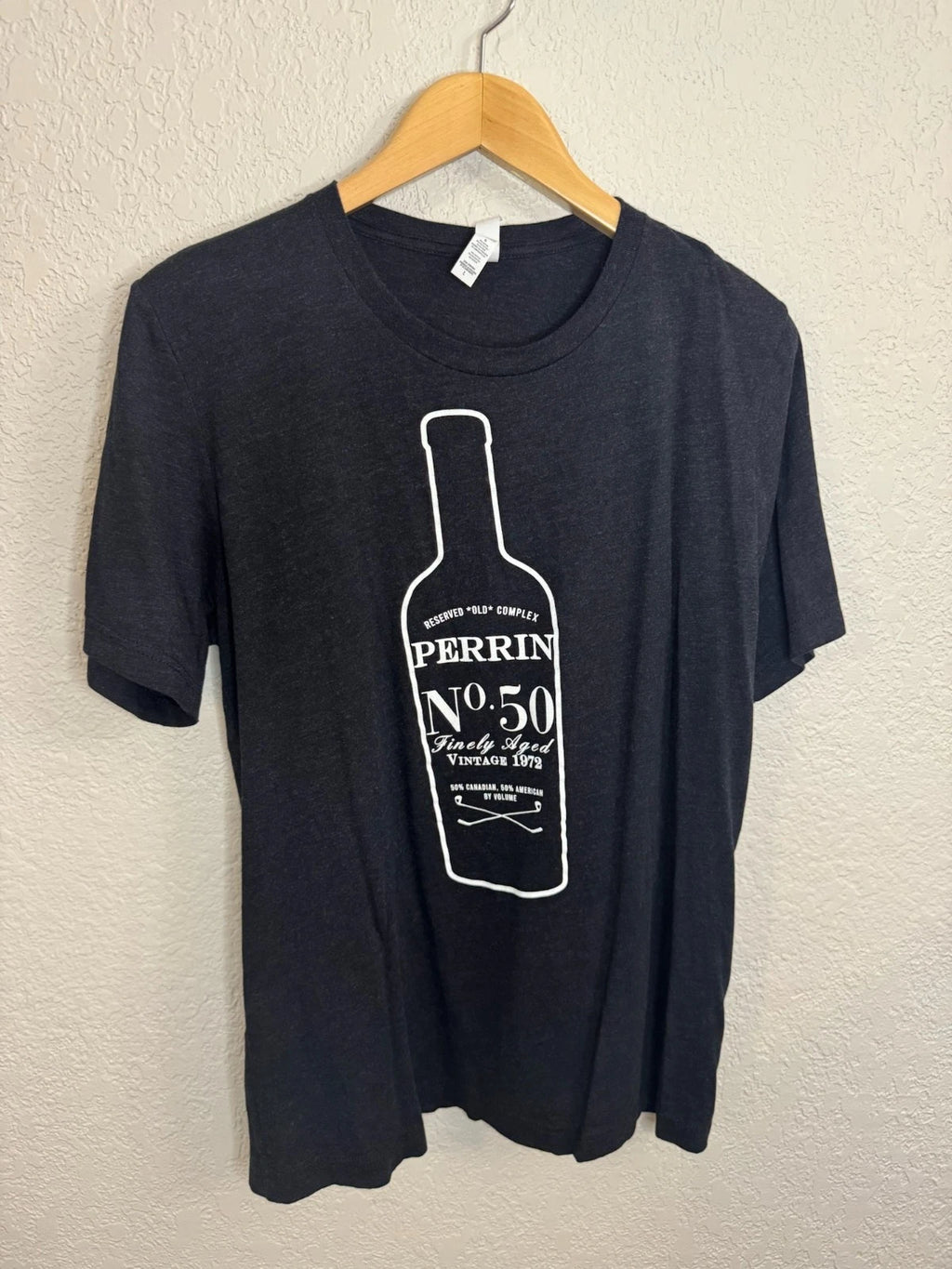 Bella+ Canvas Mens T-Shirt Perrin N0.50 Graphic Print Size L