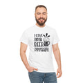 Outrageous Funny T-Shirt - Over-the-Top Hilarious Tee give into beer pressure