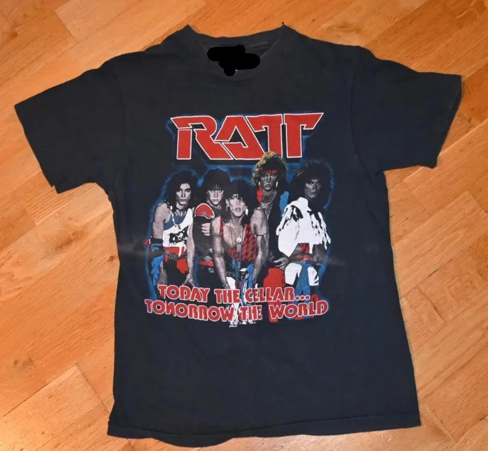 1984 RATT vintage original Rare 1980's Tour Concert Metal Glam Rock Hair Metal b