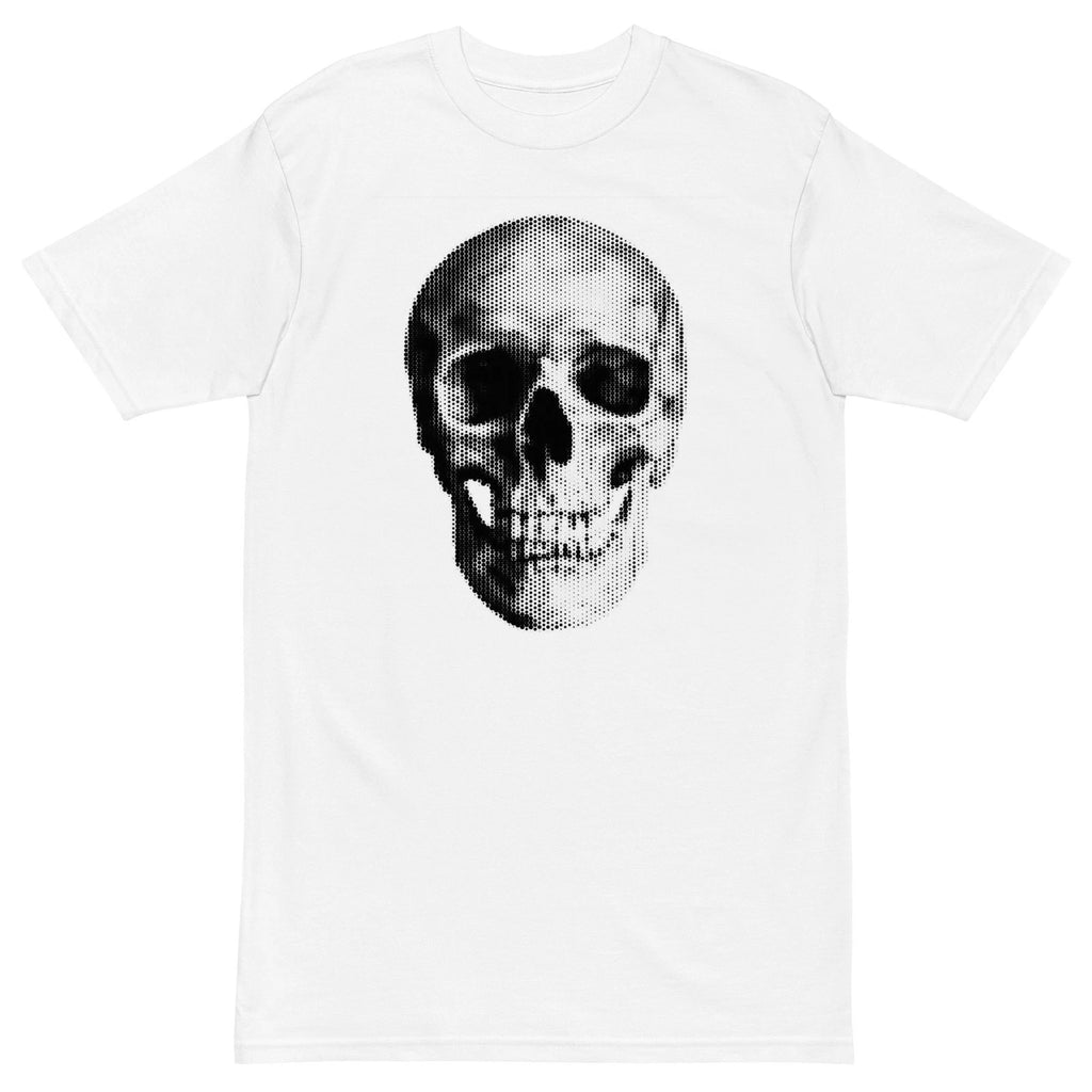 Skull Graphice T Underground Parody Shirt Grunge Y2K Goth Emo Archive Opium