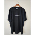 Y2K Stop Staring At Me Edgy Shirt 2XL Joke Humor Grunge Black Statement Tee