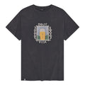 Bavarian Caps Oro Liquido Beer Watercolor Print Organic Cotton T-Shirt (New)