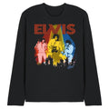 Elvis Presley Vegas Remembered Unisex Long Sleeve T-Shirt S-2XL, Black