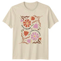 Boho Floral Life Is A Balance Of Holding On T-Shirt Vintage Retro