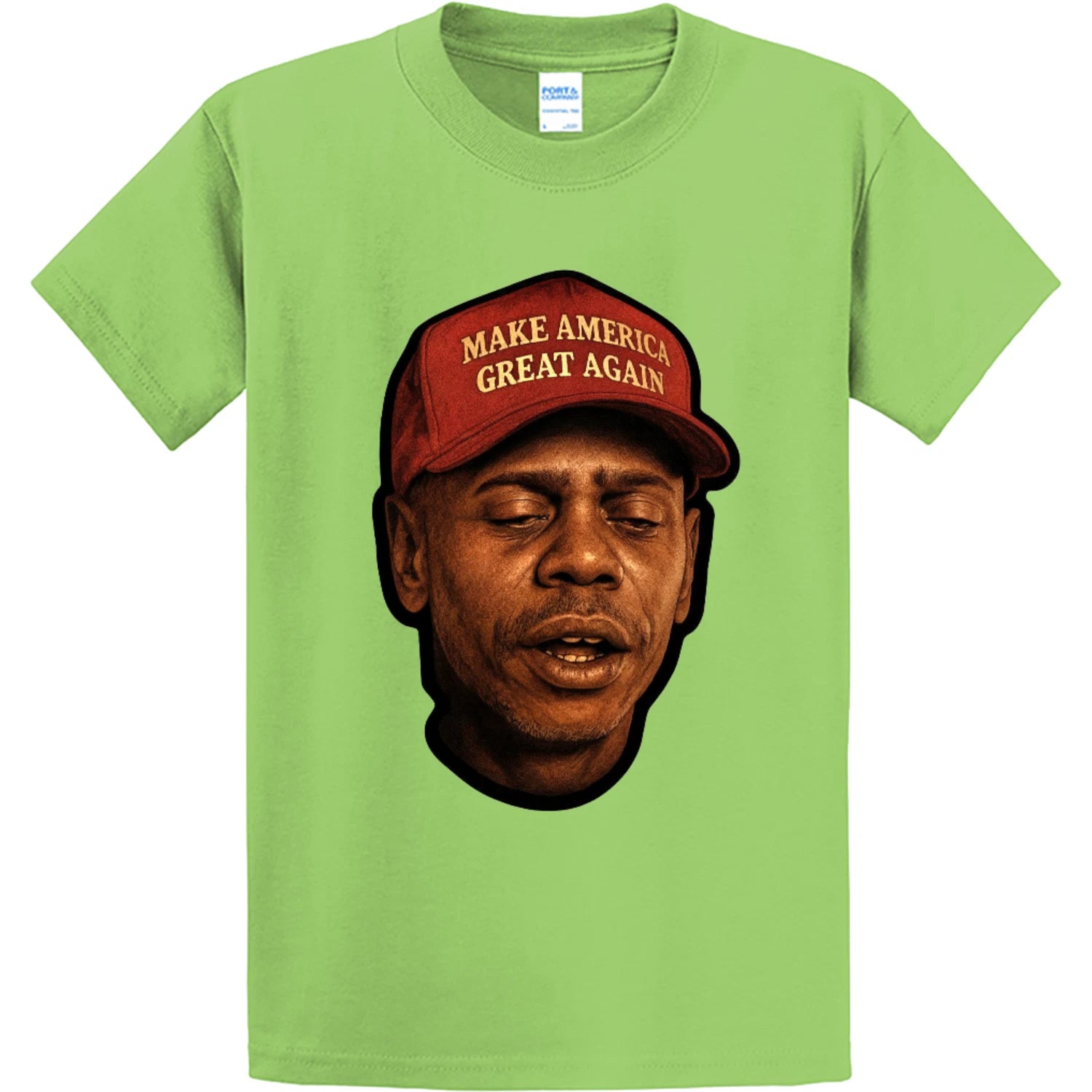NEW Art Society MAGA POP CULTURE Tee Shirt LIME SMALL-4XLARGE MADE IN USA