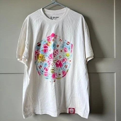 Farmers Hawaii T-Shirt Mens XL White Floral Hawaiian Graphic Tee Tiki Aloha