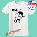 Blur Milk Coffee And TV Distressed Men's White Size S-5XL