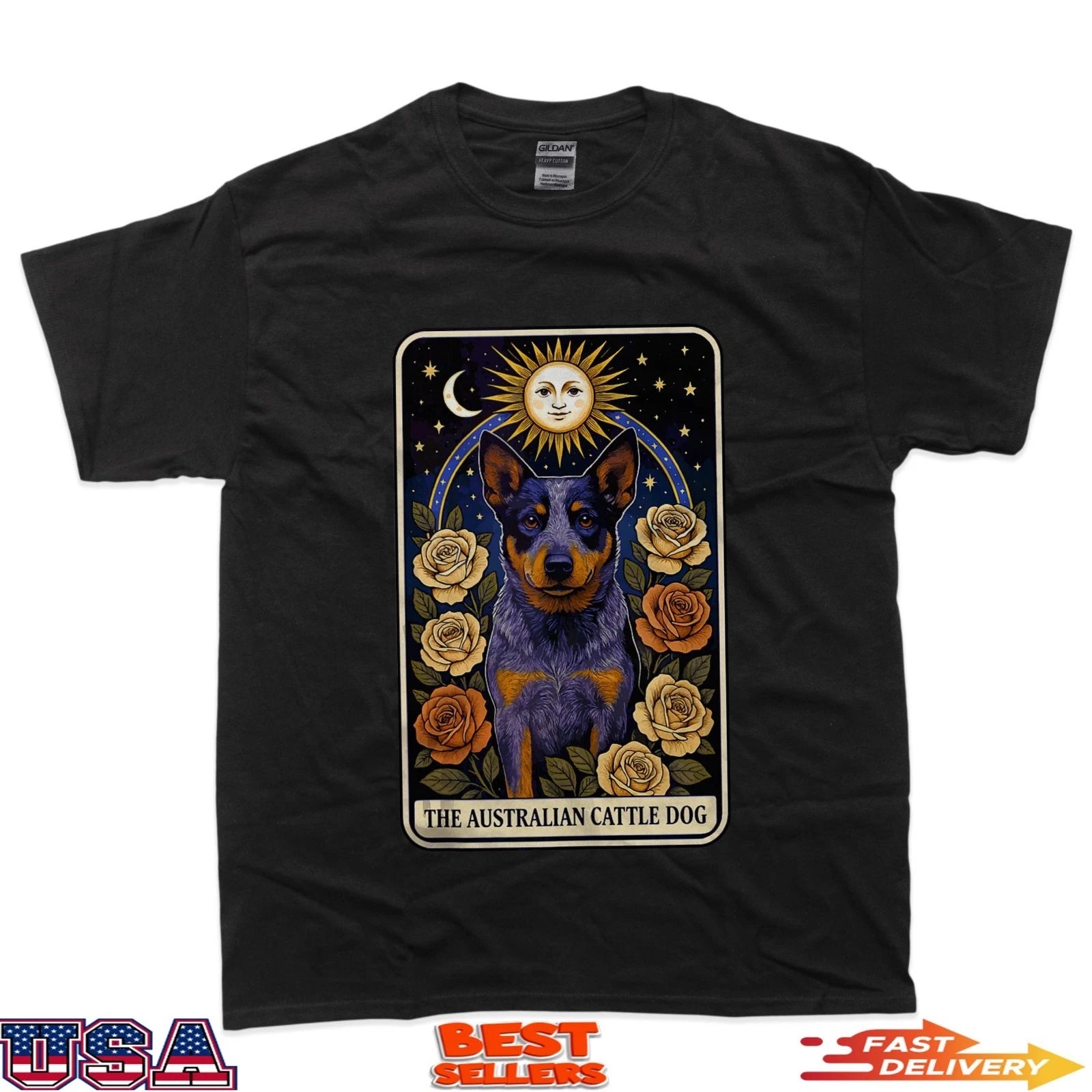Tarot The Australian Cattle Dog T-Shirt