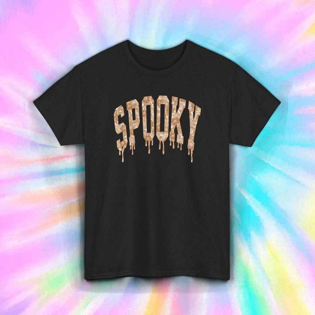 Spooky Dripping Letters Shirt | Halloween Horror Aesthetic Tee S-5XL