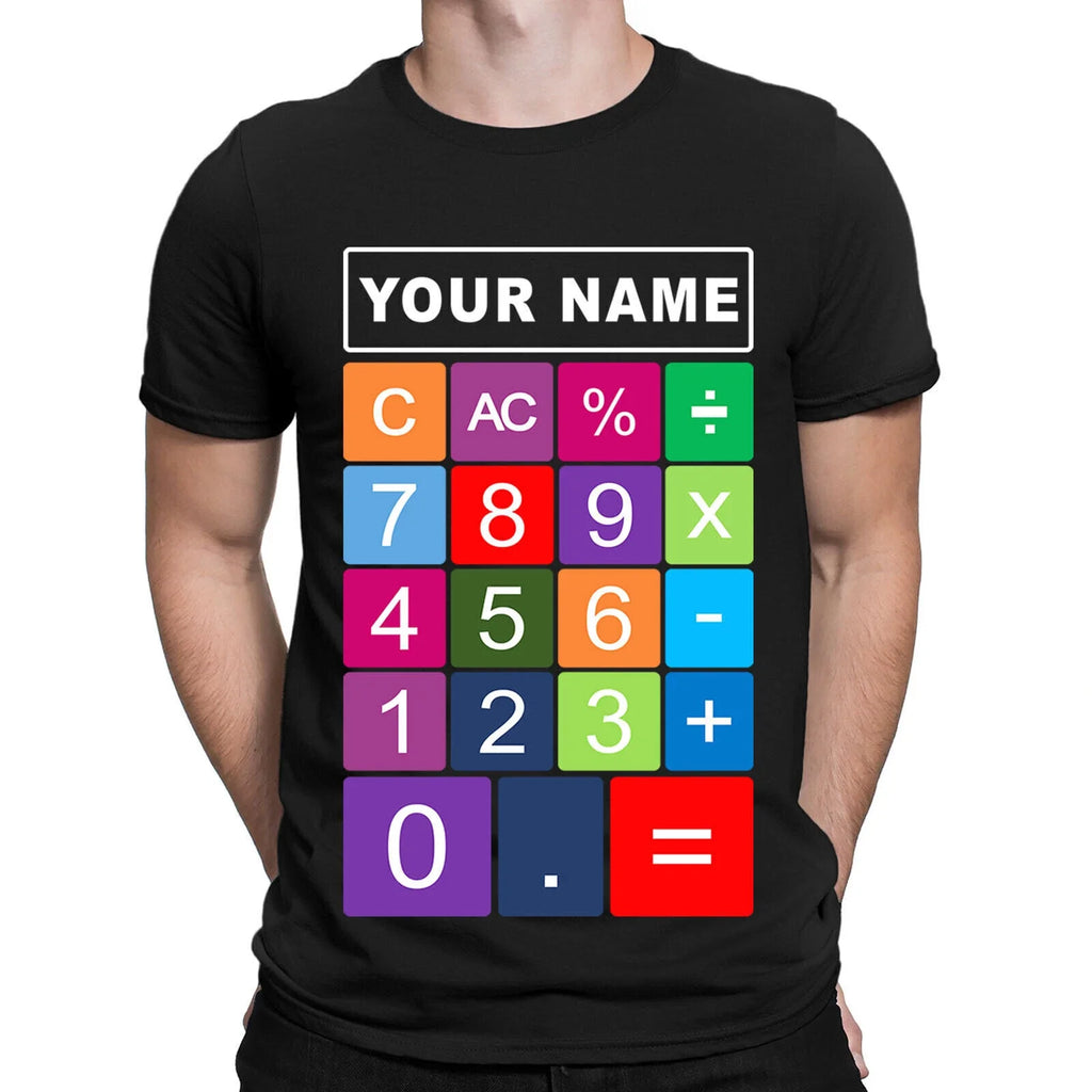 Personalised Number Day T-Shirt National Numeracy Book Day Maths Day Tshirt #DNE