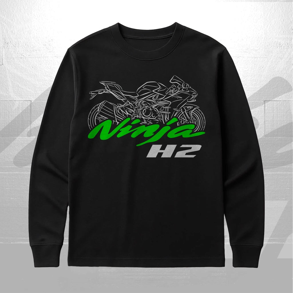 Kawasaki Ninja H2 & H2R 2015-2025 - Long Sleeve T-shirt