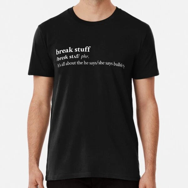 Limp Bizkit Aesthetic Quote Lyrics Rock Blac S to 5XL Made in the AU/USA T-Shirt