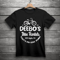 DEEBO'S Bike Rentals That's My Bike Punk T-Shirt Black S-3XL