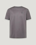 BELSTAFF STEEL MERCERISED COTTON T-SHIRT TORNADO GREY  3XL RRP £70 BNWT
