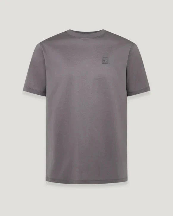 BELSTAFF STEEL MERCERISED COTTON T-SHIRT TORNADO GREY  3XL RRP £70 BNWT