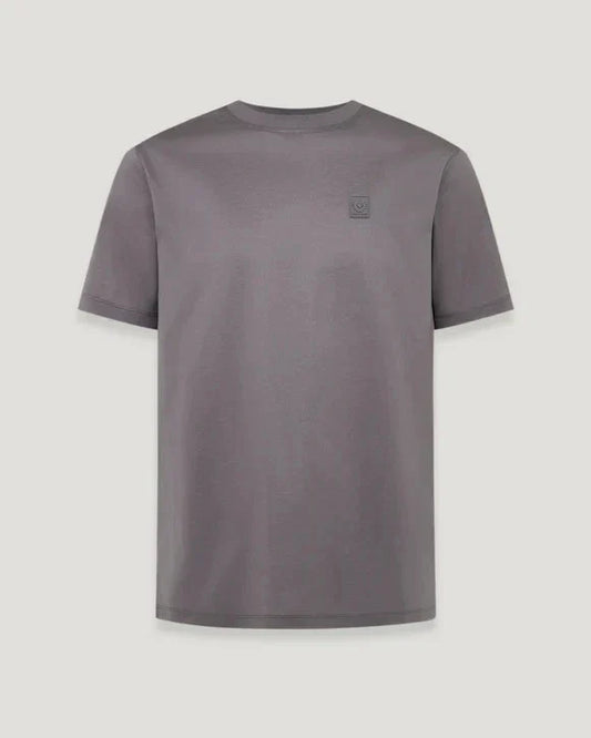 BELSTAFF STEEL MERCERISED COTTON T-SHIRT TORNADO GREY  3XL RRP £70 BNWT
