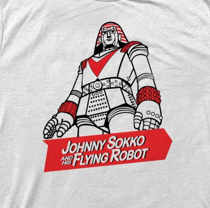 NEW JOHNNY SOKKO AND HIS FLYING ROBOT T-SHIRT