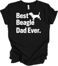 Beagle Dad Shirt Funny Dog Lover Gift Best Beagle Dad Ever T-Shirt Minimalist