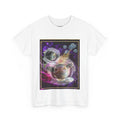 Cosmic Adventure Unisex Heavy Cotton Tee, Space Tee, Astronaut Shirt, Trendy