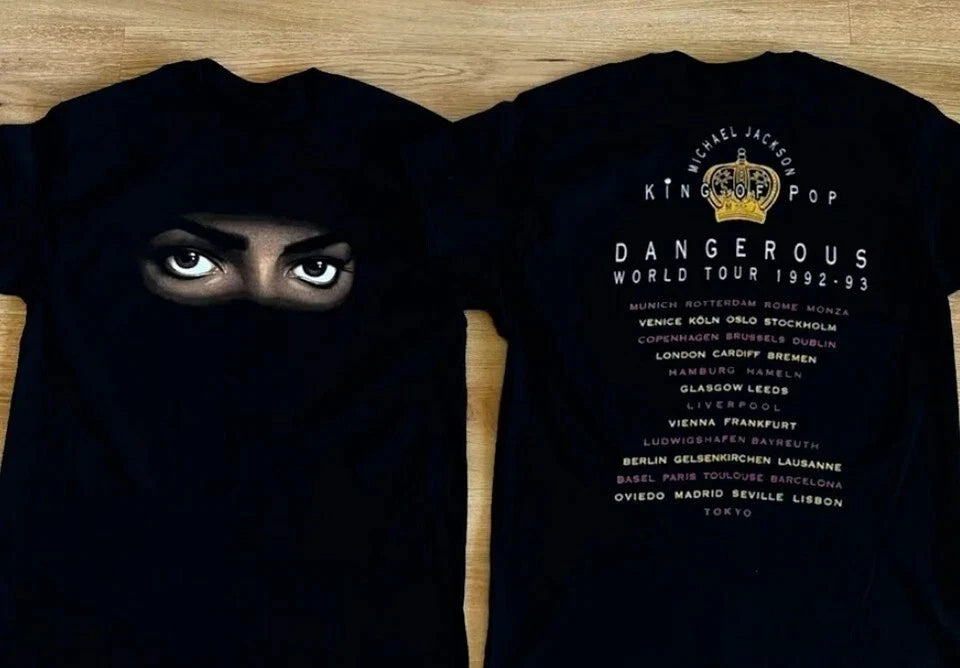 Michael Jackson Dangerous World Tour 1992-93 Unisex T-Shirt