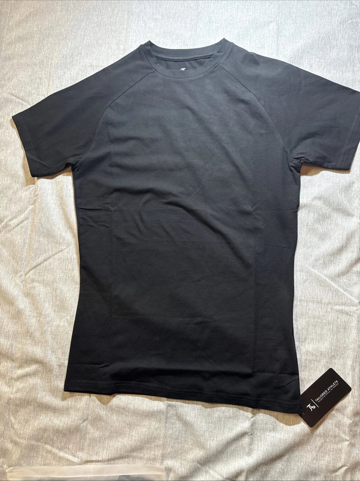 Athletic Fit T-shirt In Black-Small-Brand- Tailored Athlete