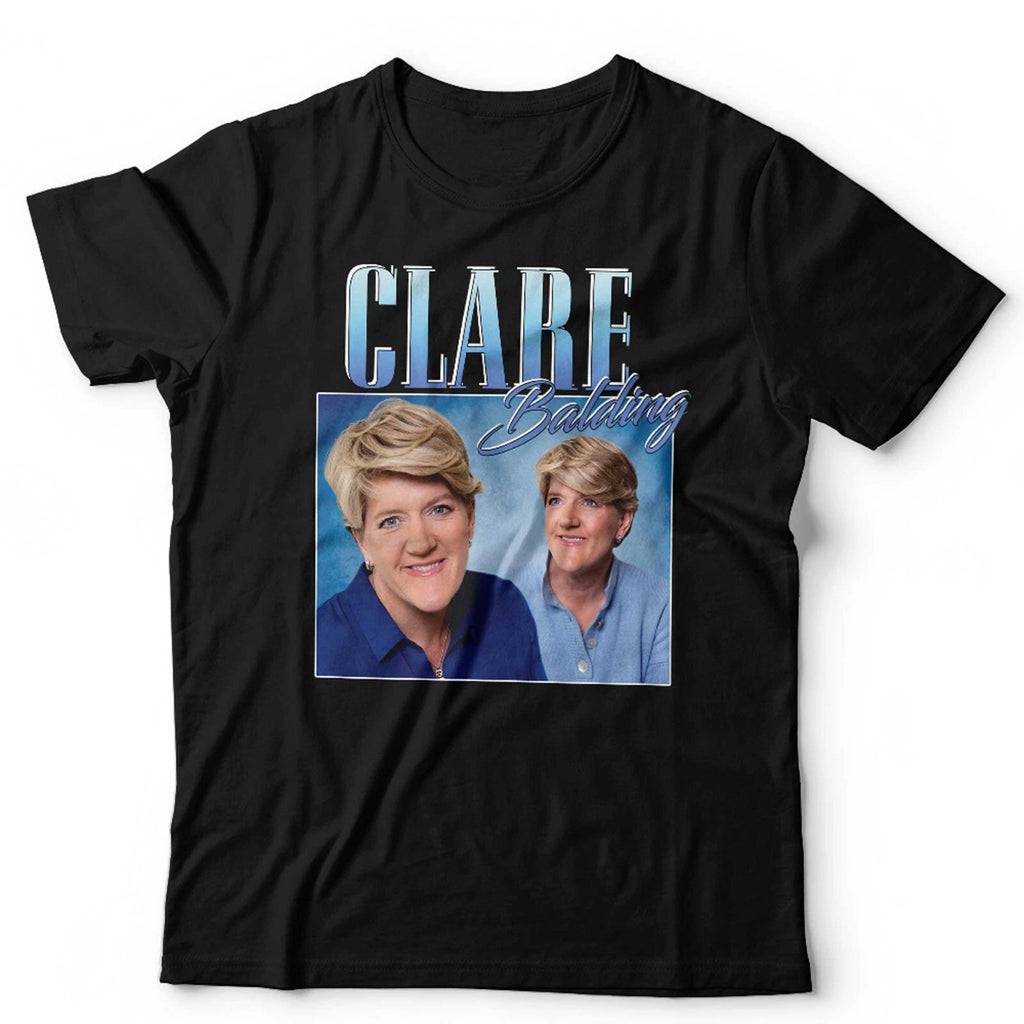 Clare Balding Tshirt Appreciation Unisex Throwback Homage Funny Stag Hen Do