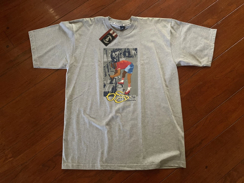 VINTAGE NOS PHAT FARM STREET DJ T-SHIRT HIP HOP FASHION NOS Sz. XLg NEW YORK