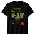 Family Paratrooper D-Day T-Shirt Tee 1944 World War II Normandy Military 1#DD