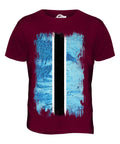 BOTSWANA GRUNGE FLAG MENS T SHIRT TEE SHIRT XS S M L XL 2XL 3XL 4XL 5XL