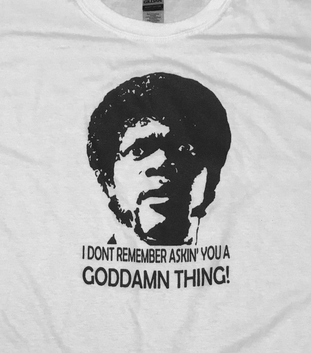 Pulp Fiction jules funny Tarantino punk white size XL  unisex t-shirt