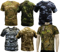 CAMO ARMY MILITARY COMBAT T-SHIRTS TEES S-3XL