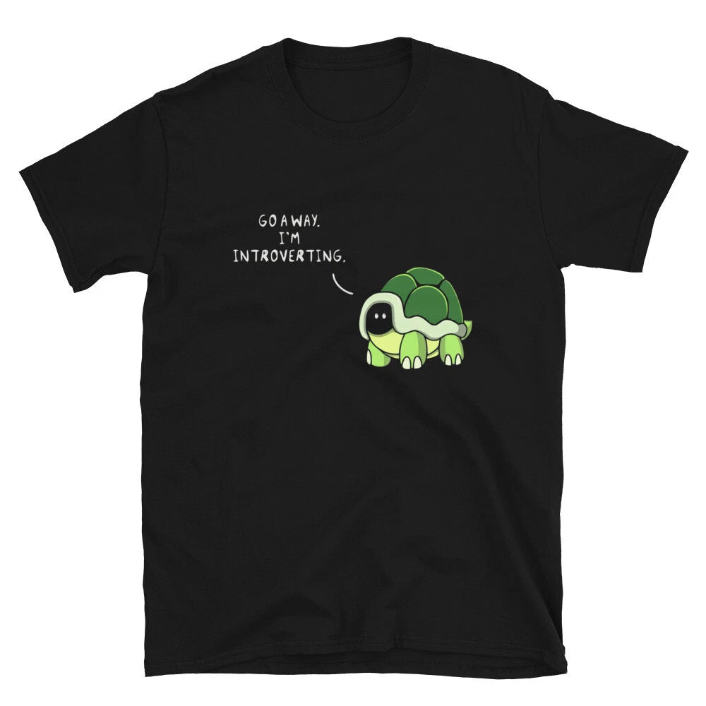 Go Away I m Introverting Joke Gift Classic Fit TShirt