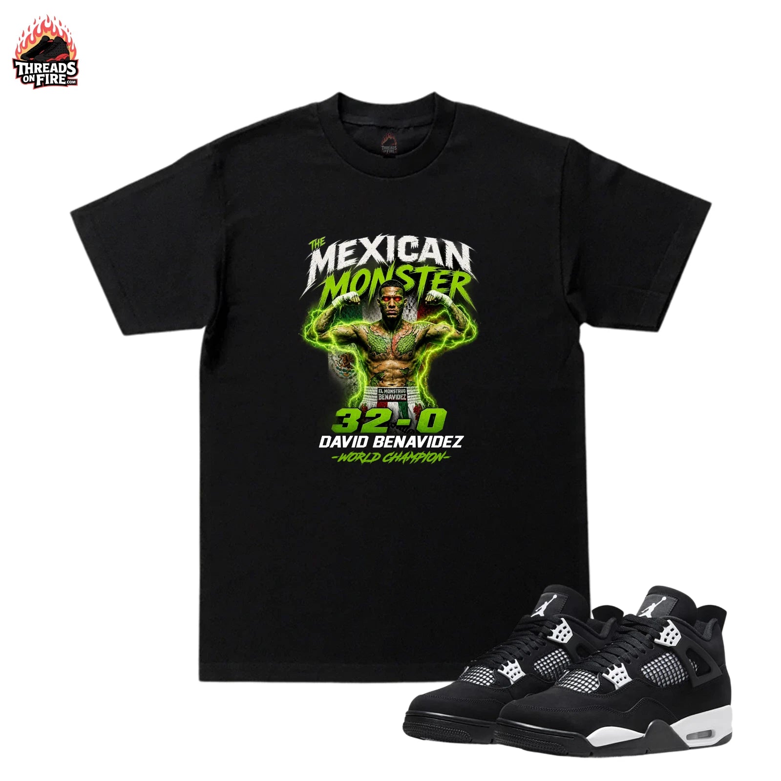 Men's Black T-Shirt Streetwear Sportswear Sneaker Matching Black Tees L XL 2X 3X