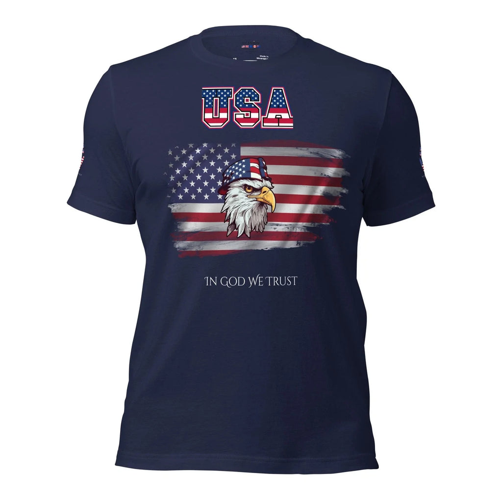 USA In God We Trust Unisex t-shirt by ascension UK