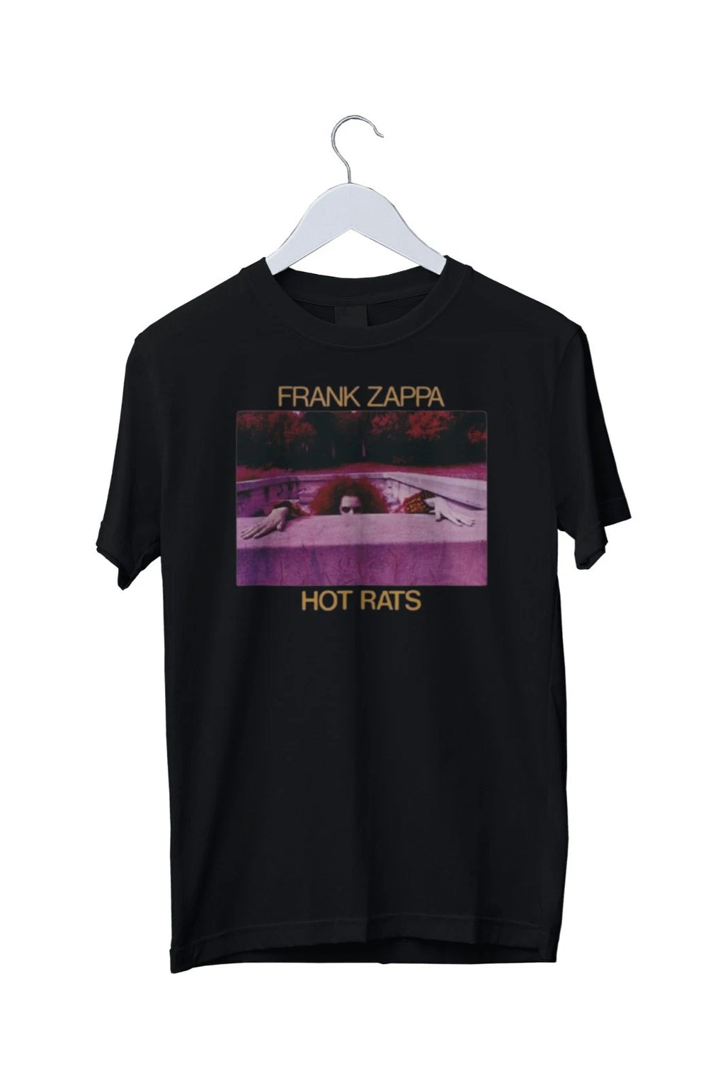 Frank Zappa Hot Rats Album Graphic Print T-Shirt Mens S M L XL 2 3 4 XL