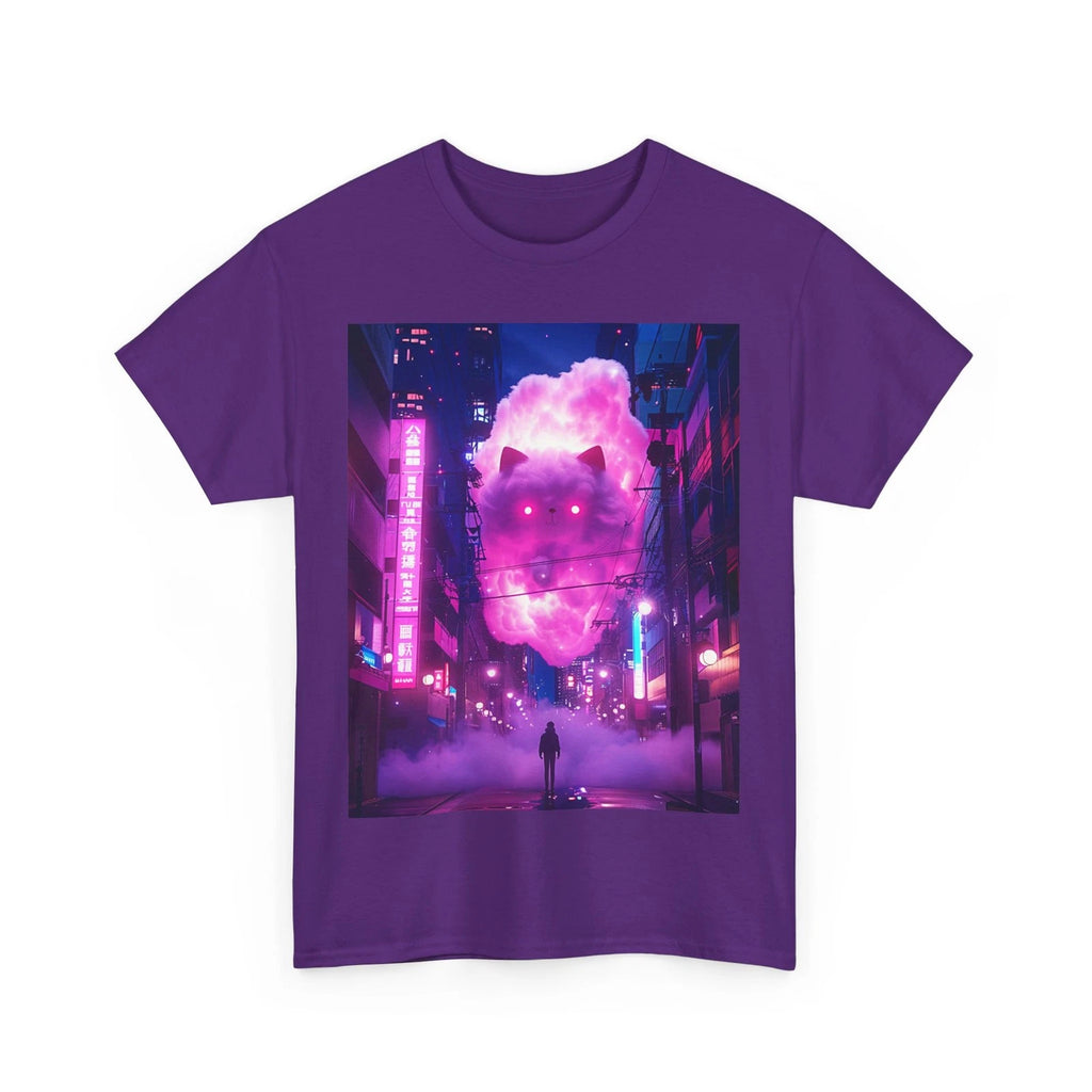 CLOUDS KITTY CAT TEE TSHIRT KAWAII ANIME SHIRT STREET WEAR GIFT MEN WOMEN TEENS