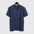 AG Adriano Goldschmied T-Shirt Size L Men Deep Navy Blue V-Neck Bryce Tee