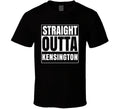 Straight Outta Kensington Maryland City Compton Parody Grunge T Shirt