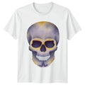 Watercolor Skull T-Shirt Gothic Aesthetic