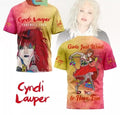 New! Cyndi Lauper Farewell Tour 3D Shirt Unisex Concert S to 5XL