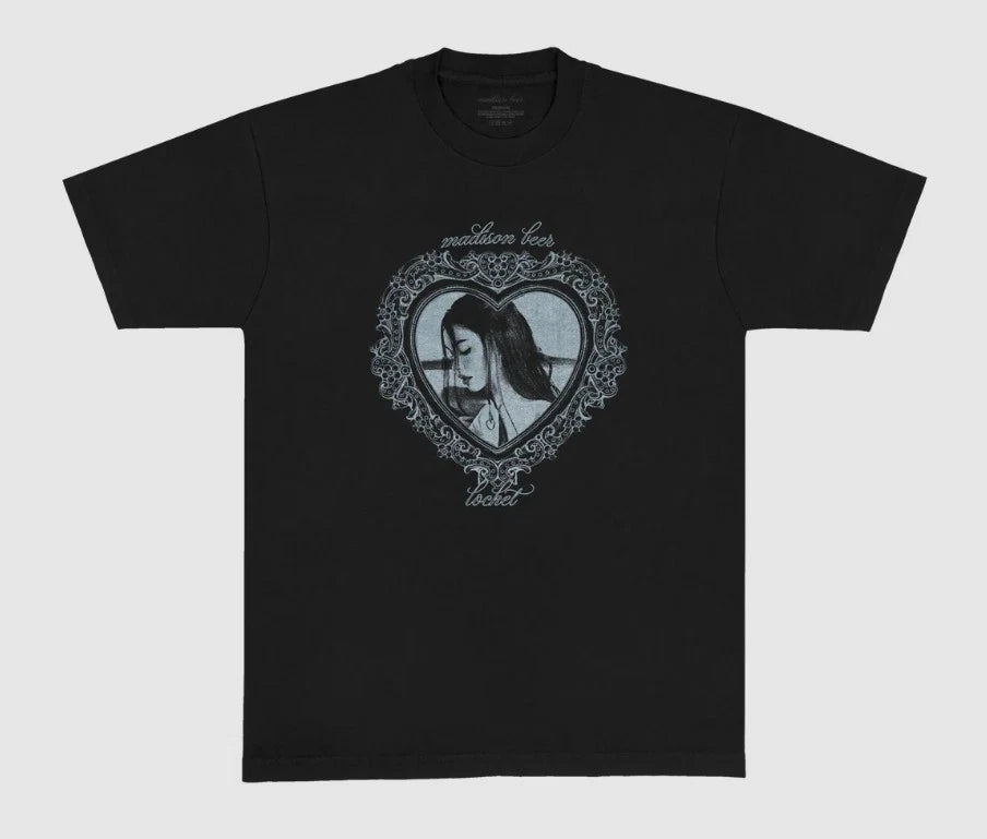 Locket Heart Madison Beer Tee Size S-5XL